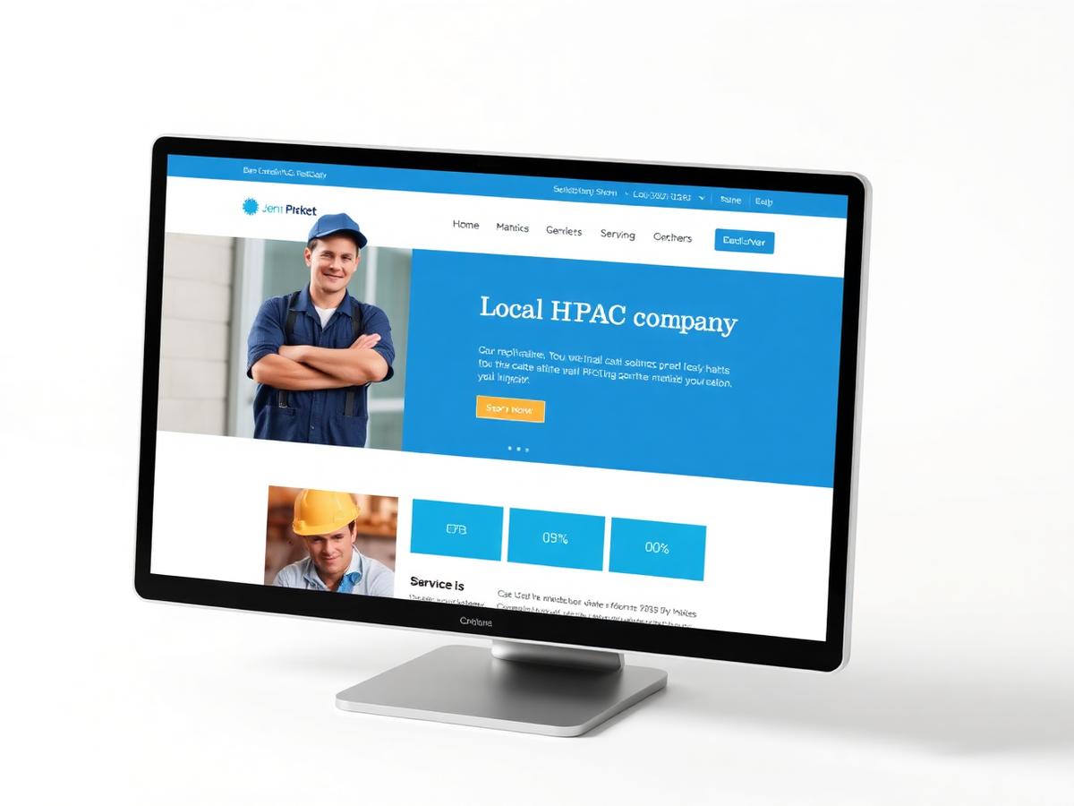 Example HVAC website built on the Horizon framework